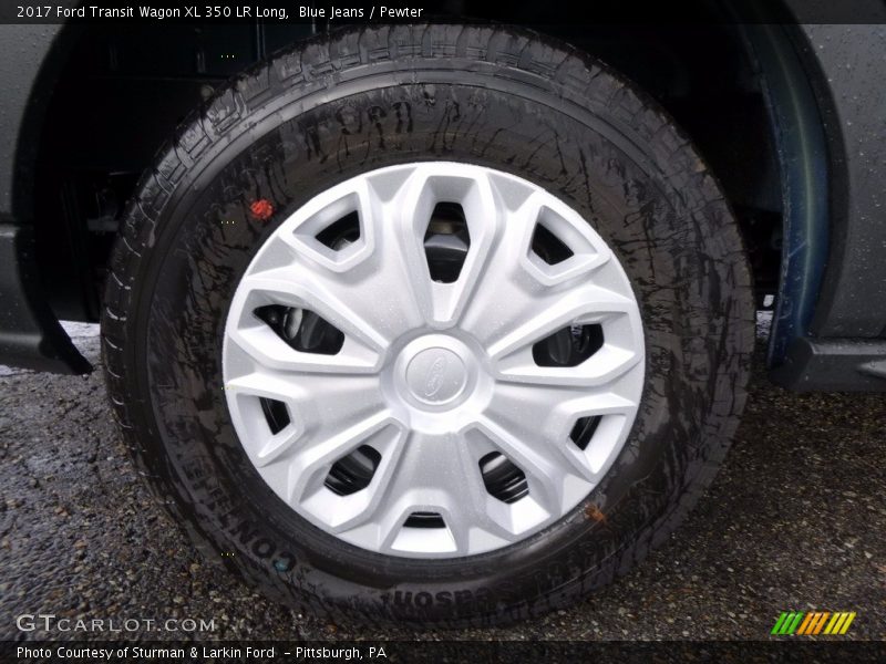 Blue Jeans / Pewter 2017 Ford Transit Wagon XL 350 LR Long