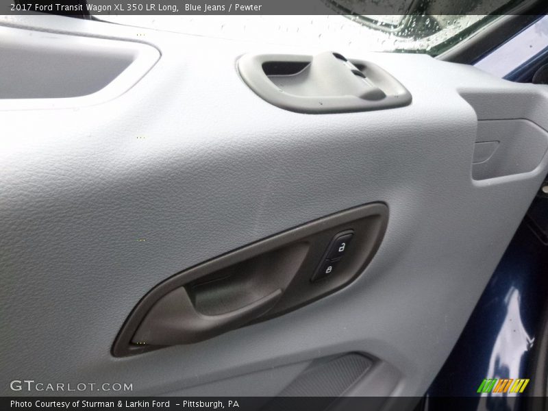 Blue Jeans / Pewter 2017 Ford Transit Wagon XL 350 LR Long