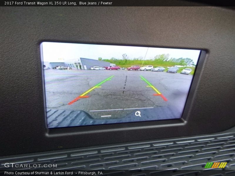 Blue Jeans / Pewter 2017 Ford Transit Wagon XL 350 LR Long