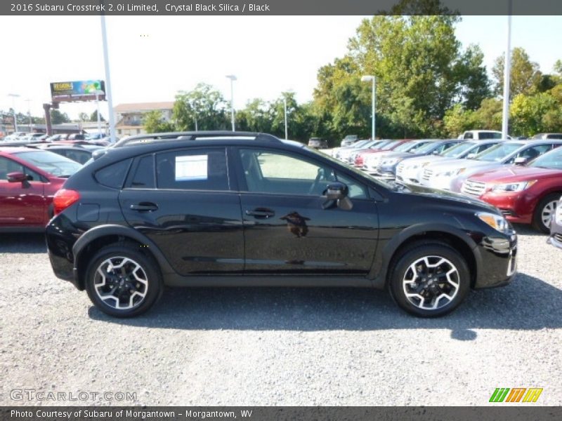 Crystal Black Silica / Black 2016 Subaru Crosstrek 2.0i Limited