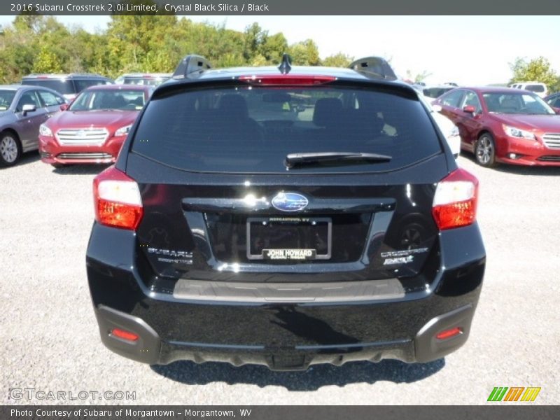 Crystal Black Silica / Black 2016 Subaru Crosstrek 2.0i Limited