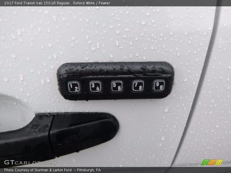 Oxford White / Pewter 2017 Ford Transit Van 150 LR Regular