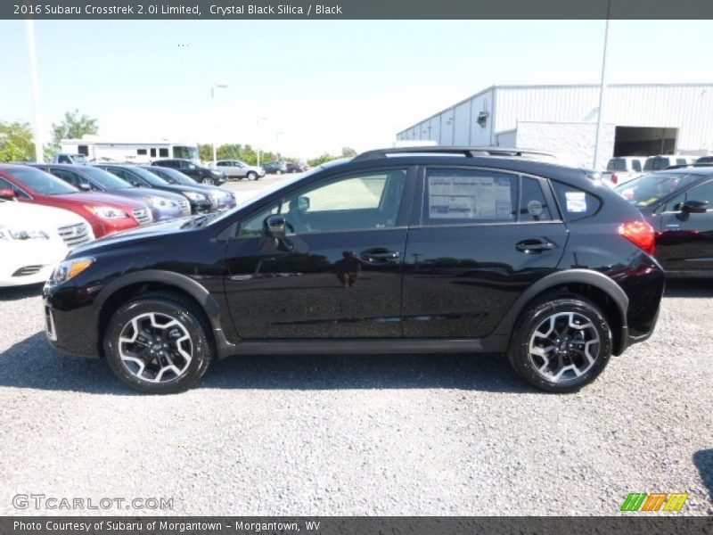 Crystal Black Silica / Black 2016 Subaru Crosstrek 2.0i Limited