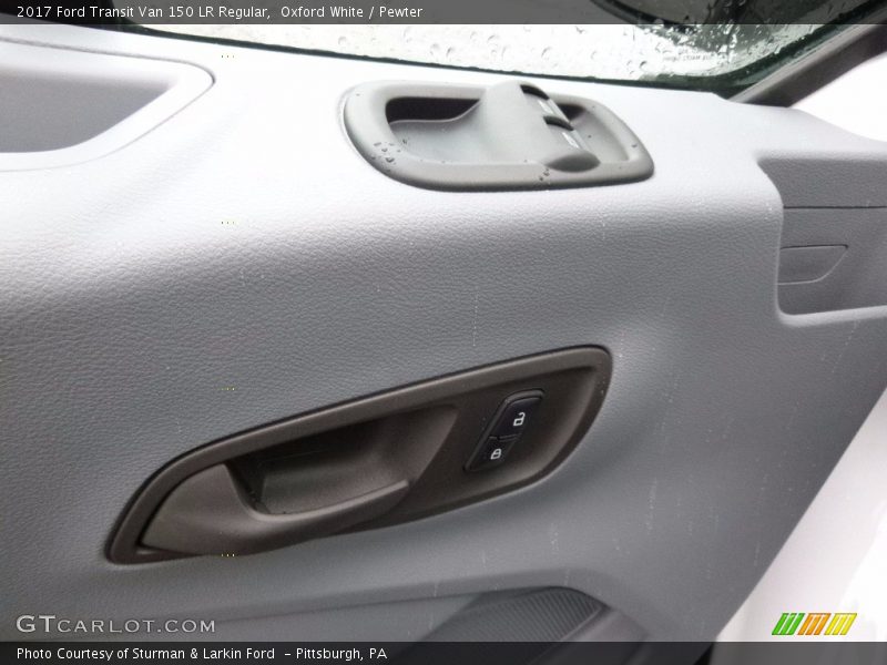 Oxford White / Pewter 2017 Ford Transit Van 150 LR Regular