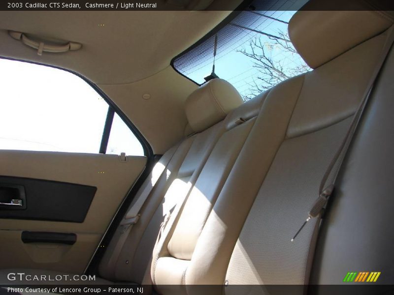 Cashmere / Light Neutral 2003 Cadillac CTS Sedan