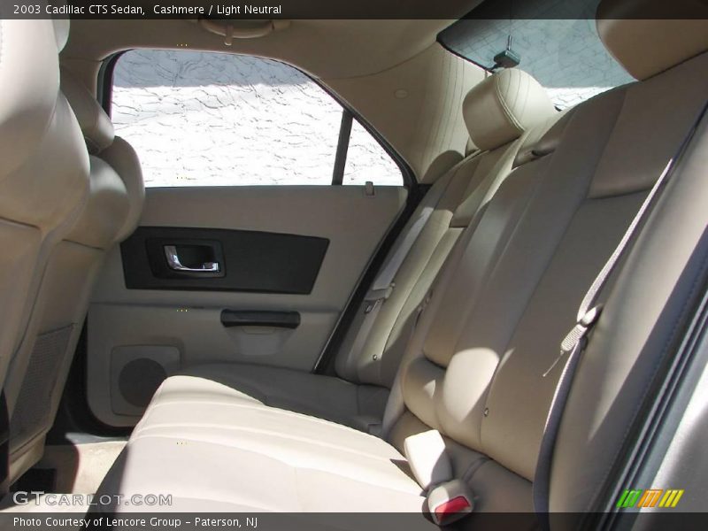 Cashmere / Light Neutral 2003 Cadillac CTS Sedan