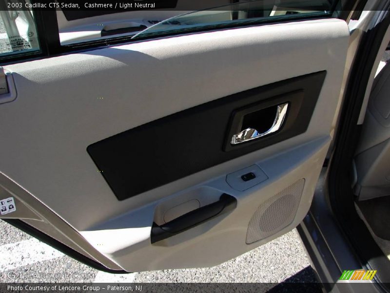 Cashmere / Light Neutral 2003 Cadillac CTS Sedan