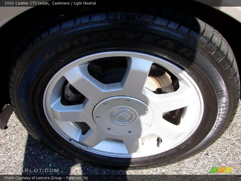 Cashmere / Light Neutral 2003 Cadillac CTS Sedan