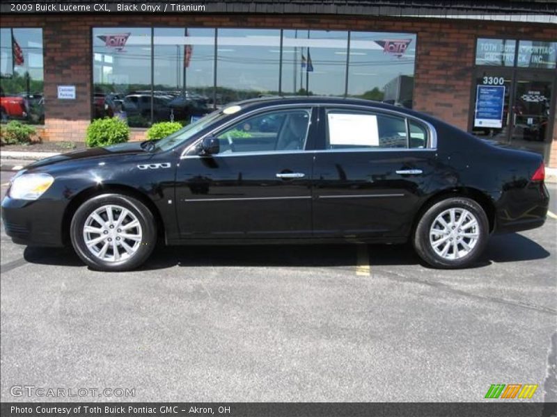 Black Onyx / Titanium 2009 Buick Lucerne CXL