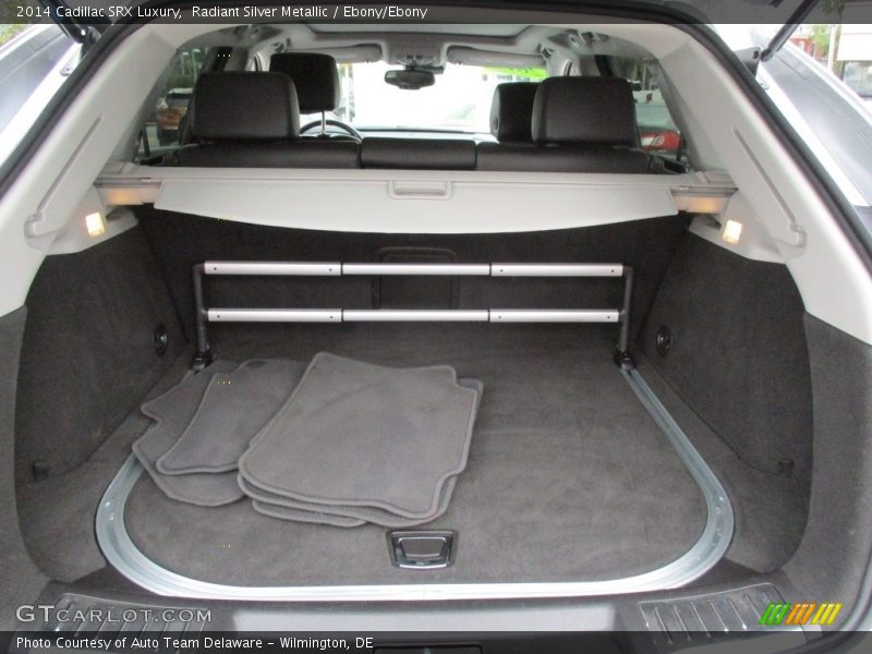 Radiant Silver Metallic / Ebony/Ebony 2014 Cadillac SRX Luxury