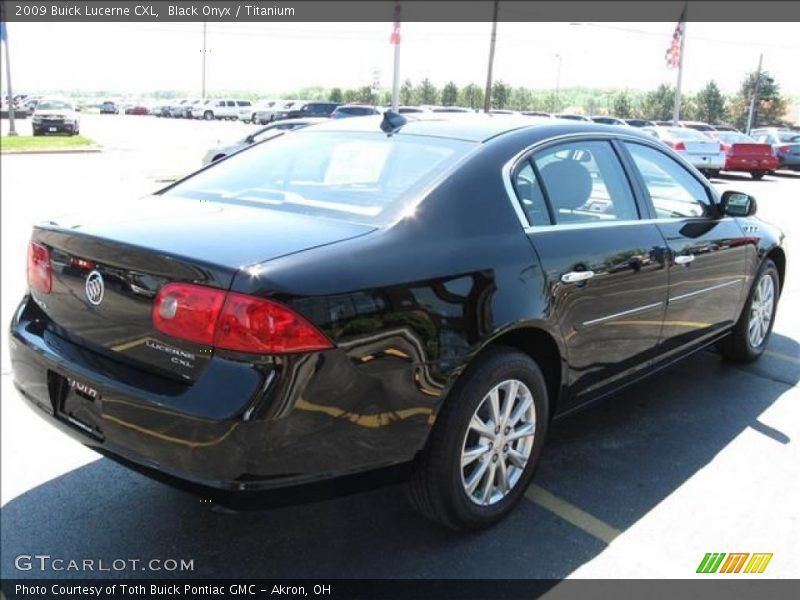 Black Onyx / Titanium 2009 Buick Lucerne CXL