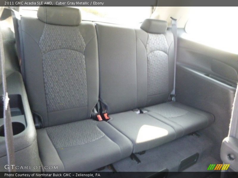 Cyber Gray Metallic / Ebony 2011 GMC Acadia SLE AWD