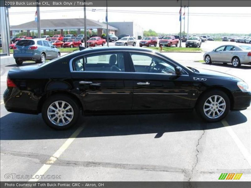 Black Onyx / Titanium 2009 Buick Lucerne CXL