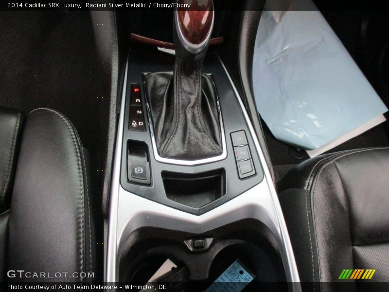Radiant Silver Metallic / Ebony/Ebony 2014 Cadillac SRX Luxury