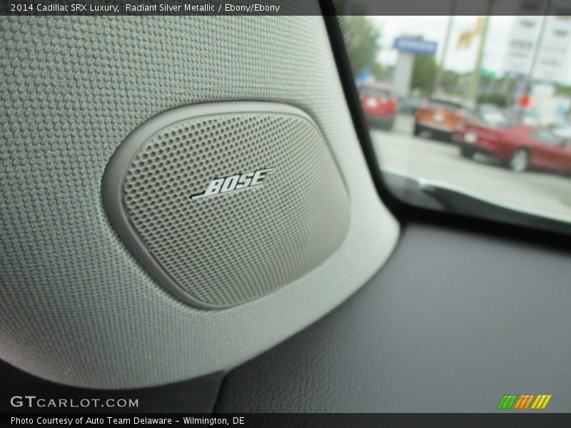 Radiant Silver Metallic / Ebony/Ebony 2014 Cadillac SRX Luxury