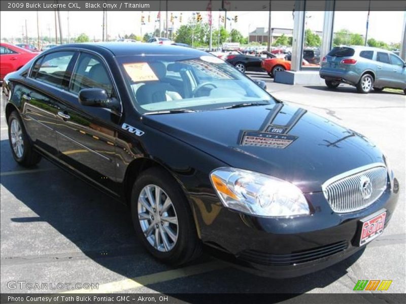 Black Onyx / Titanium 2009 Buick Lucerne CXL