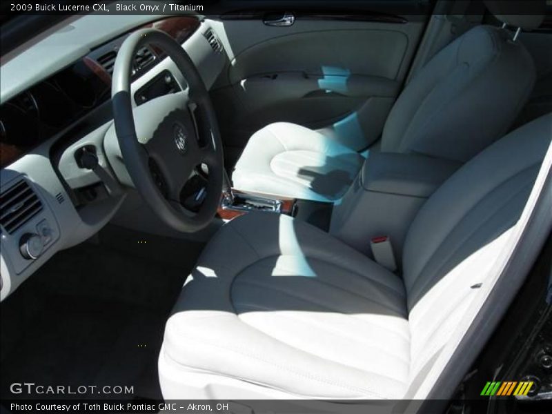 Black Onyx / Titanium 2009 Buick Lucerne CXL