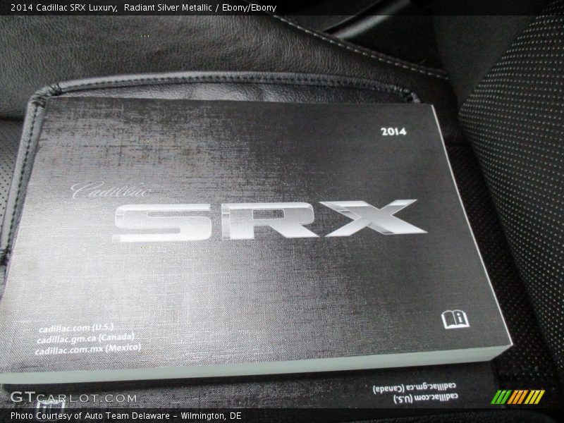 Radiant Silver Metallic / Ebony/Ebony 2014 Cadillac SRX Luxury