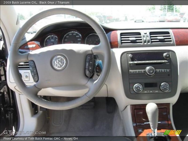 Black Onyx / Titanium 2009 Buick Lucerne CXL