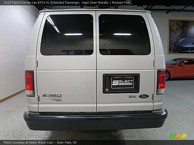 Ingot Silver Metallic / Medium Flint 2013 Ford E Series Van E350 XL Extended Passenger