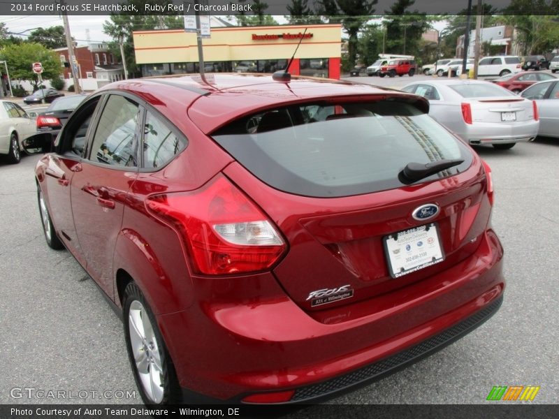 Ruby Red / Charcoal Black 2014 Ford Focus SE Hatchback