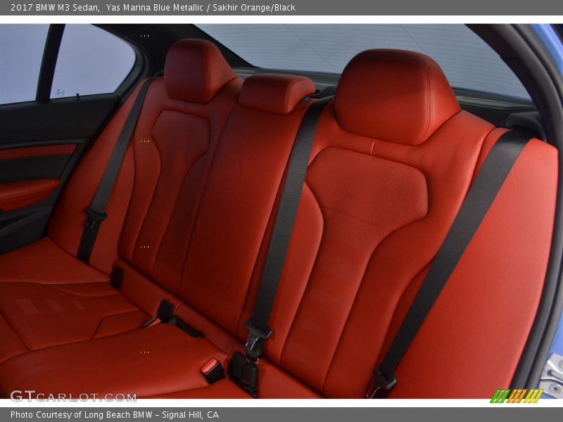 Rear Seat of 2017 M3 Sedan