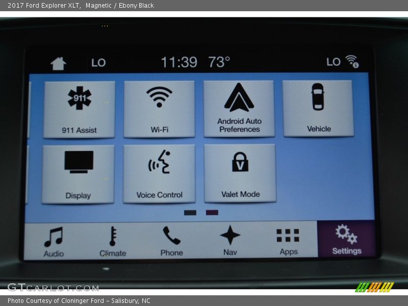 Magnetic / Ebony Black 2017 Ford Explorer XLT