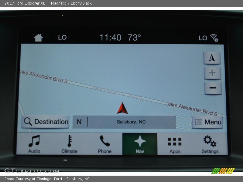 Magnetic / Ebony Black 2017 Ford Explorer XLT