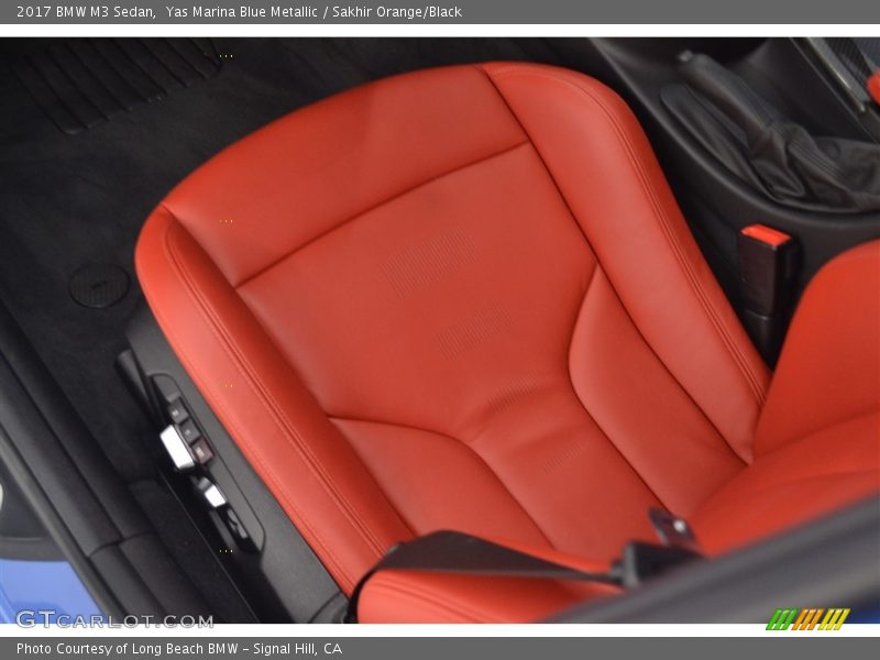 Front Seat of 2017 M3 Sedan