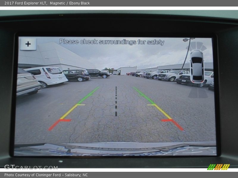 Magnetic / Ebony Black 2017 Ford Explorer XLT