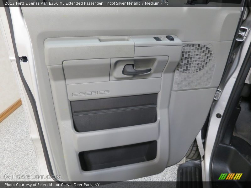 Ingot Silver Metallic / Medium Flint 2013 Ford E Series Van E350 XL Extended Passenger