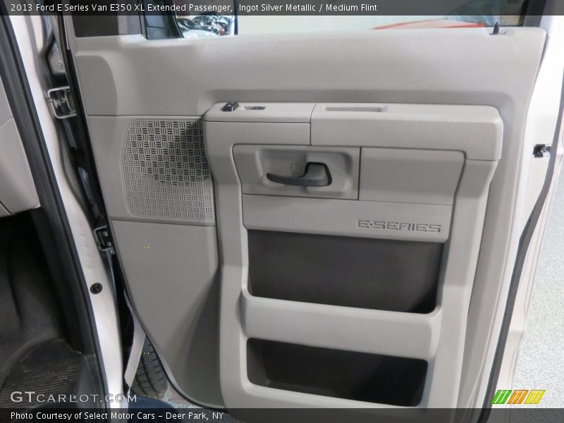Ingot Silver Metallic / Medium Flint 2013 Ford E Series Van E350 XL Extended Passenger