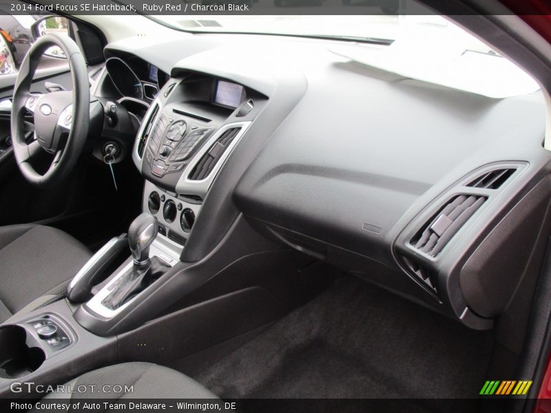 Ruby Red / Charcoal Black 2014 Ford Focus SE Hatchback