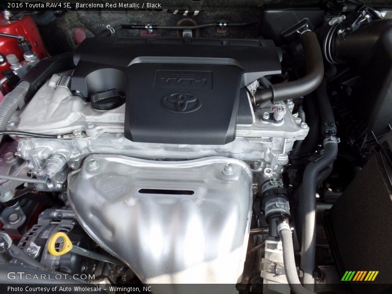 Barcelona Red Metallic / Black 2016 Toyota RAV4 SE