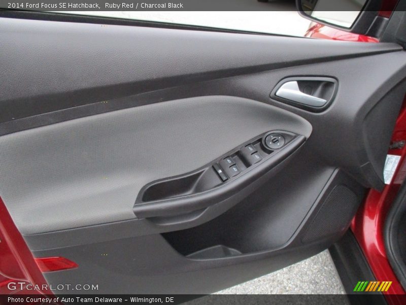 Ruby Red / Charcoal Black 2014 Ford Focus SE Hatchback