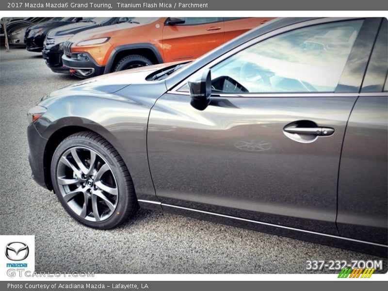 Titanium Flash Mica / Parchment 2017 Mazda Mazda6 Grand Touring