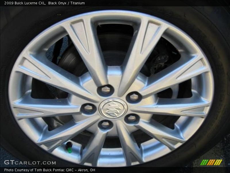 Black Onyx / Titanium 2009 Buick Lucerne CXL