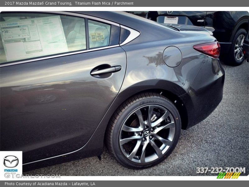 Titanium Flash Mica / Parchment 2017 Mazda Mazda6 Grand Touring