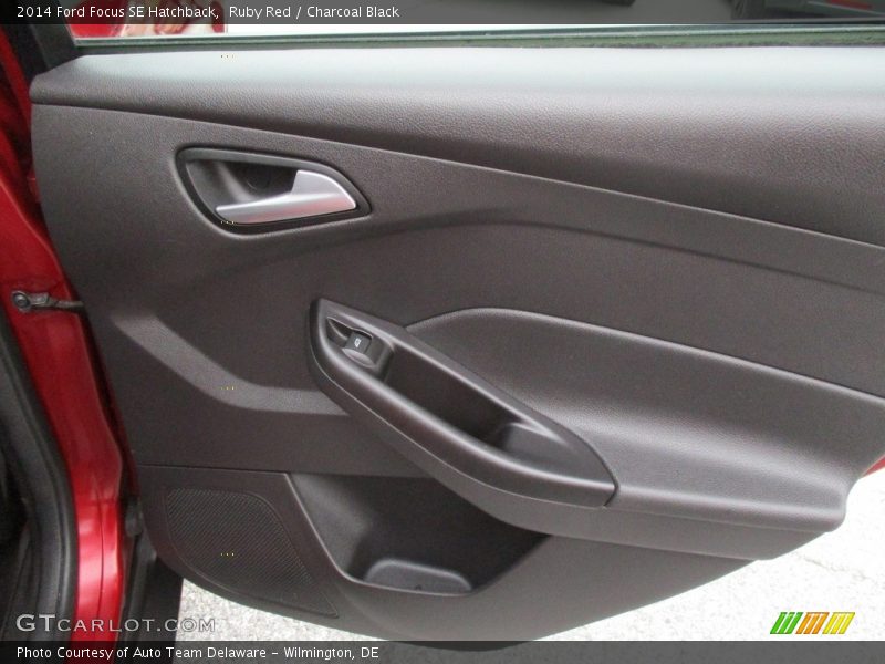 Ruby Red / Charcoal Black 2014 Ford Focus SE Hatchback
