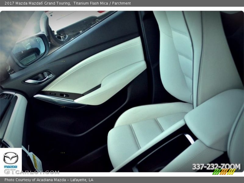 Titanium Flash Mica / Parchment 2017 Mazda Mazda6 Grand Touring