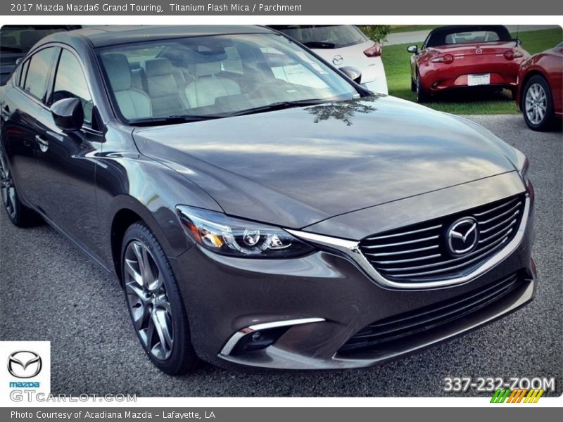 Titanium Flash Mica / Parchment 2017 Mazda Mazda6 Grand Touring
