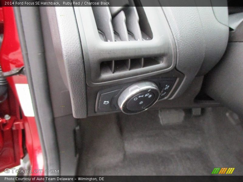 Ruby Red / Charcoal Black 2014 Ford Focus SE Hatchback