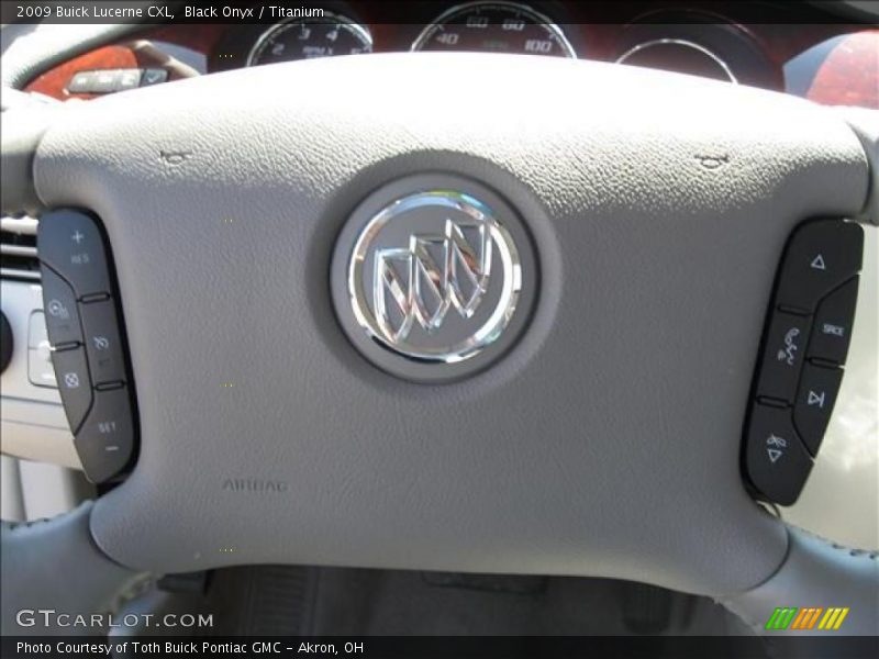 Black Onyx / Titanium 2009 Buick Lucerne CXL