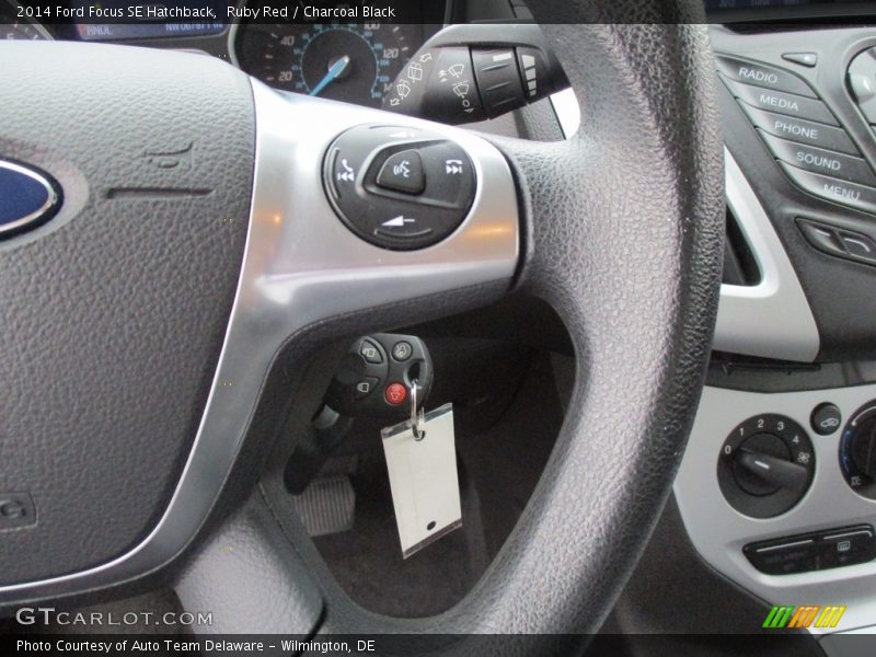 Ruby Red / Charcoal Black 2014 Ford Focus SE Hatchback