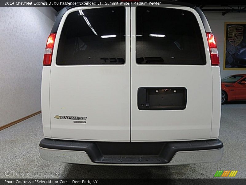 Summit White / Medium Pewter 2014 Chevrolet Express 3500 Passenger Extended LT