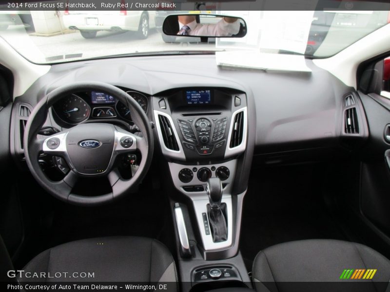 Ruby Red / Charcoal Black 2014 Ford Focus SE Hatchback