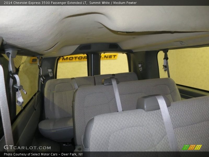 Summit White / Medium Pewter 2014 Chevrolet Express 3500 Passenger Extended LT
