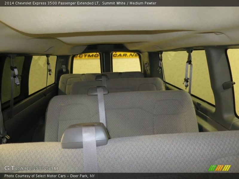Summit White / Medium Pewter 2014 Chevrolet Express 3500 Passenger Extended LT