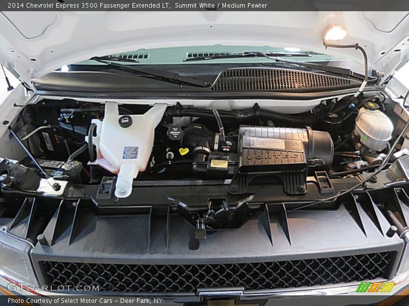 Summit White / Medium Pewter 2014 Chevrolet Express 3500 Passenger Extended LT