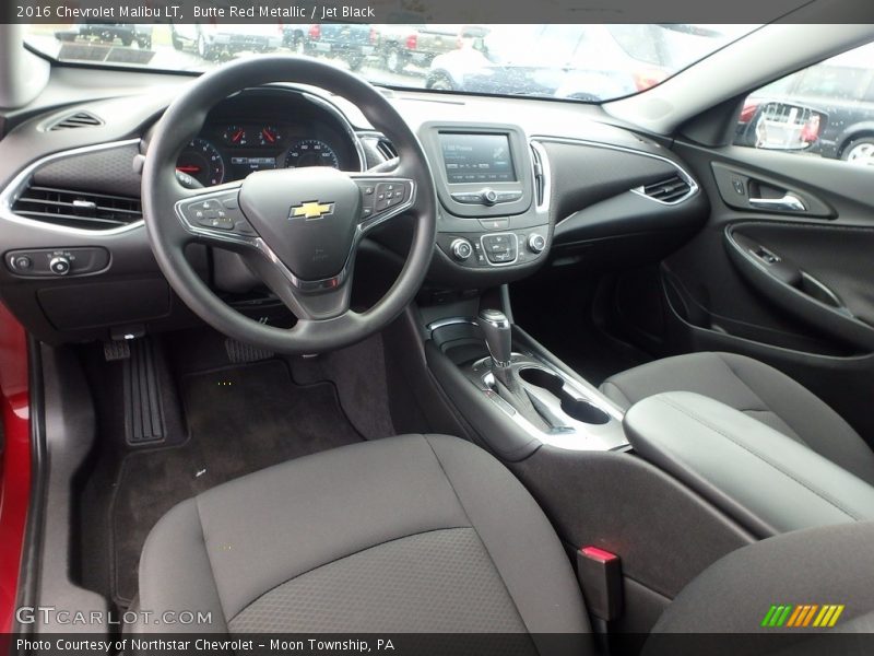 Butte Red Metallic / Jet Black 2016 Chevrolet Malibu LT